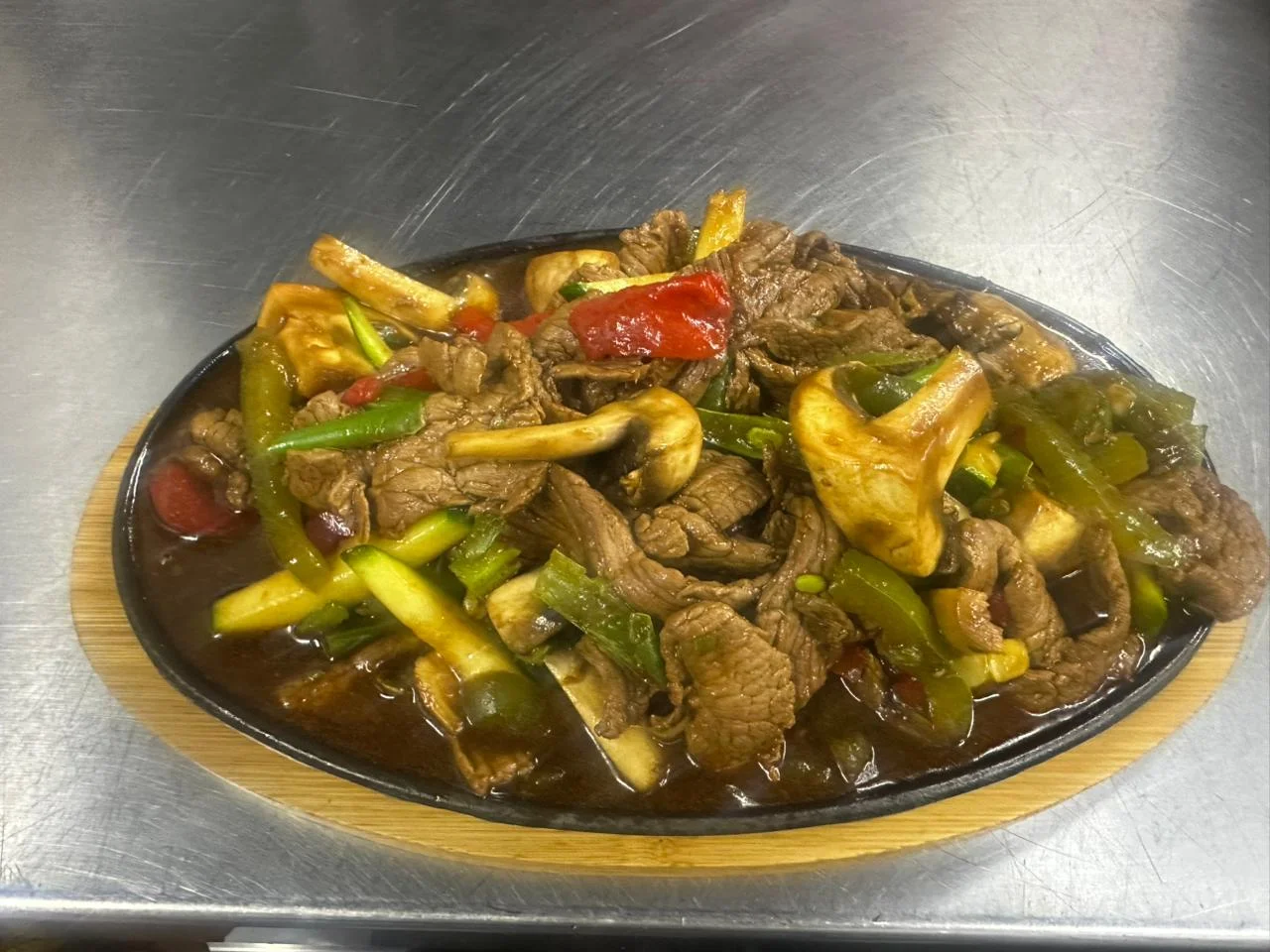 CHAMPIÑONES CARNE