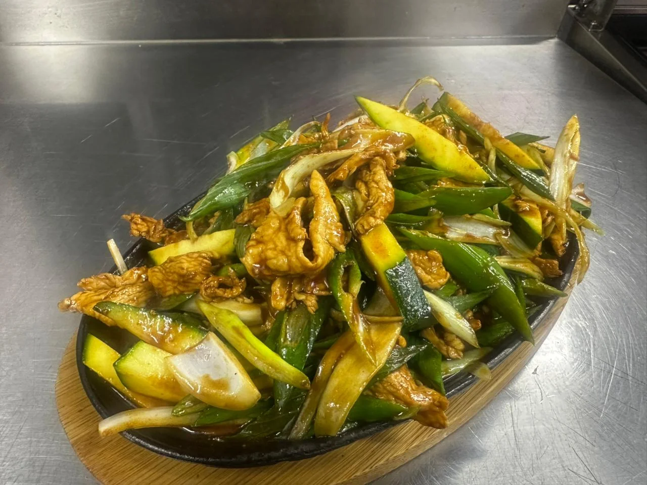 POLLO MONGOLIANO