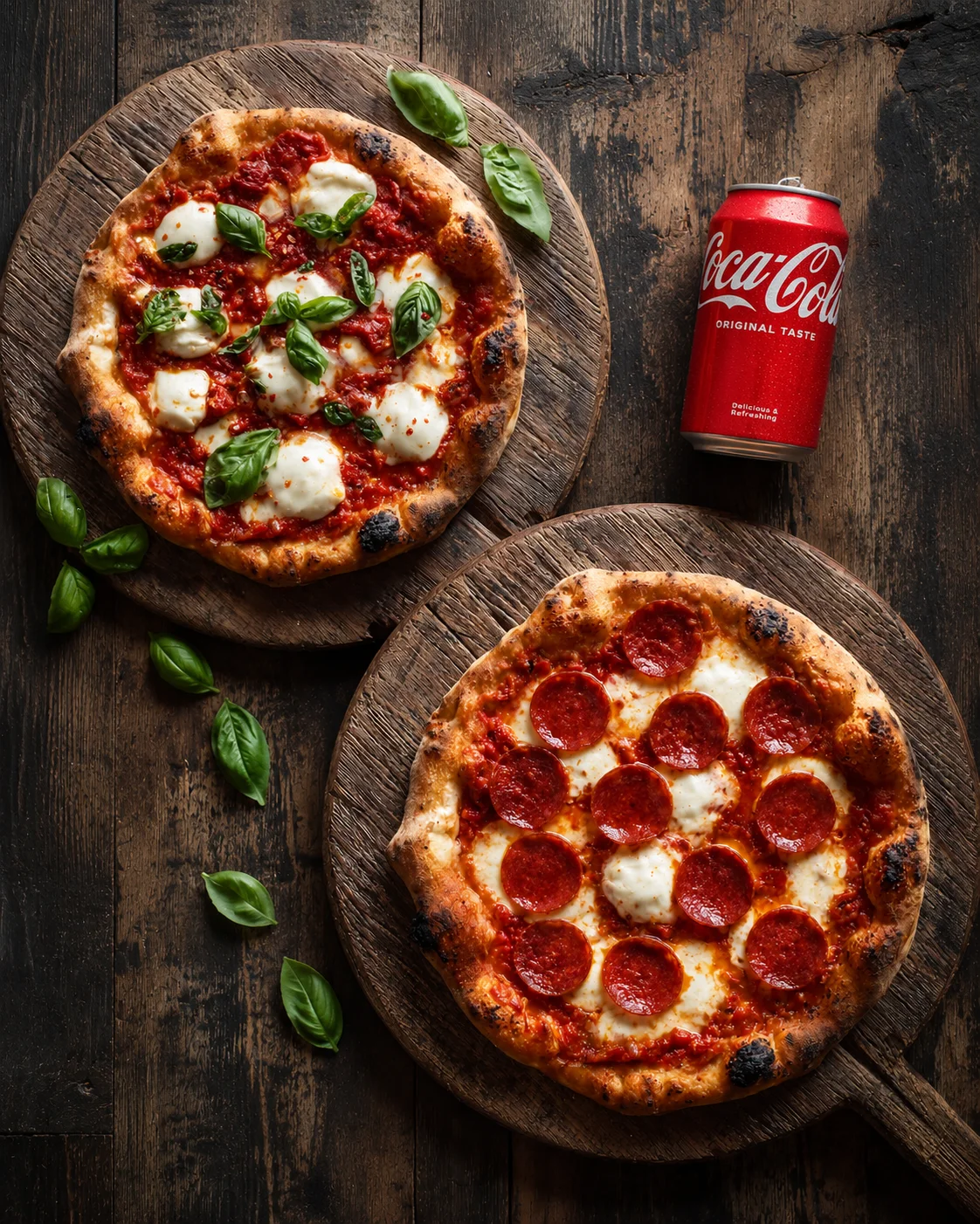 Calzone (Pepperoni o Margarita) + bebida lata